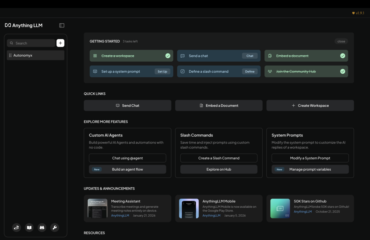 AnythingLLM Generative AI Platform for Enterprises